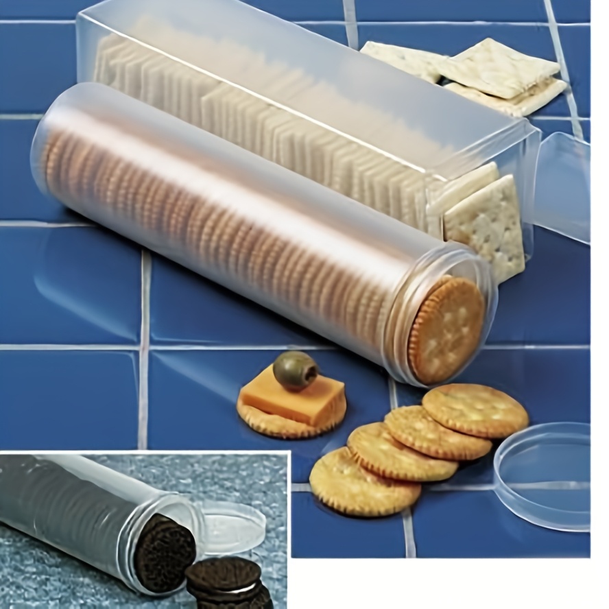 Food Snacks Packaging - Clear Rectangular Sealed Food Storage Container