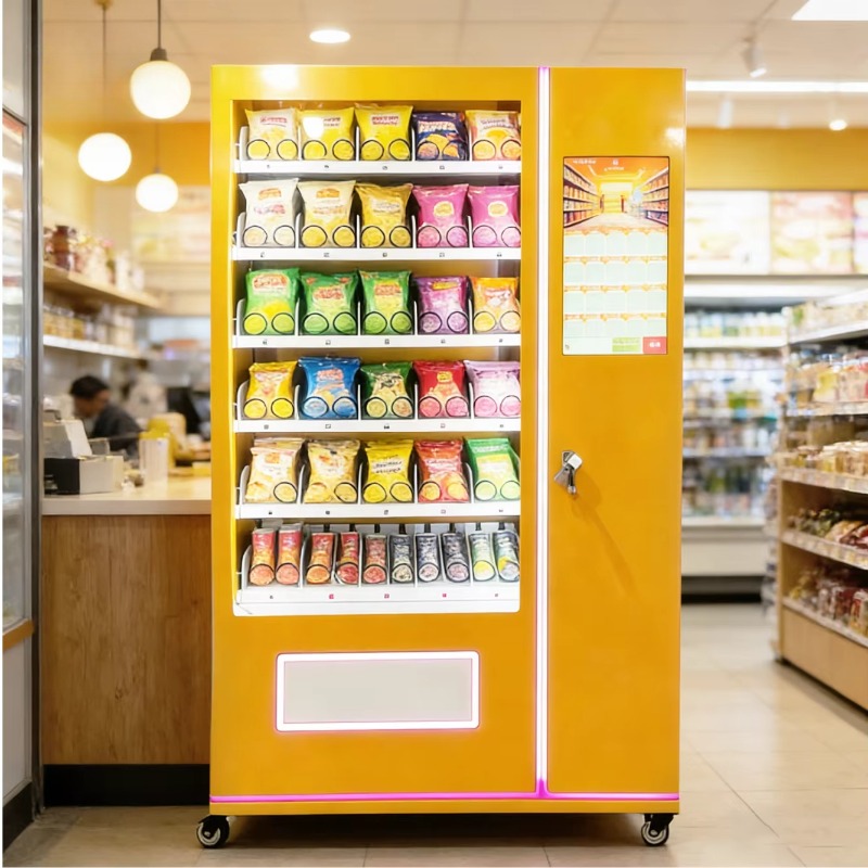 Snacks Food In Us - Automatic Snack Vending Machine Commercial Drink