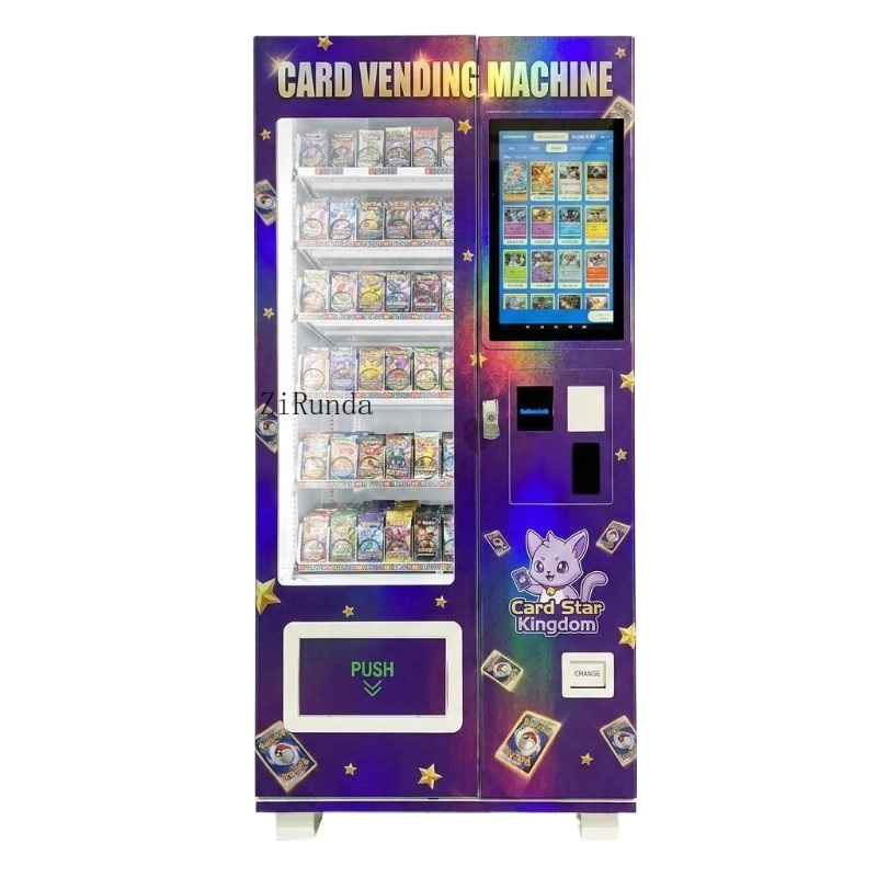 Snacks Food In Us - Beauty products, vending machines, large touchscreens,