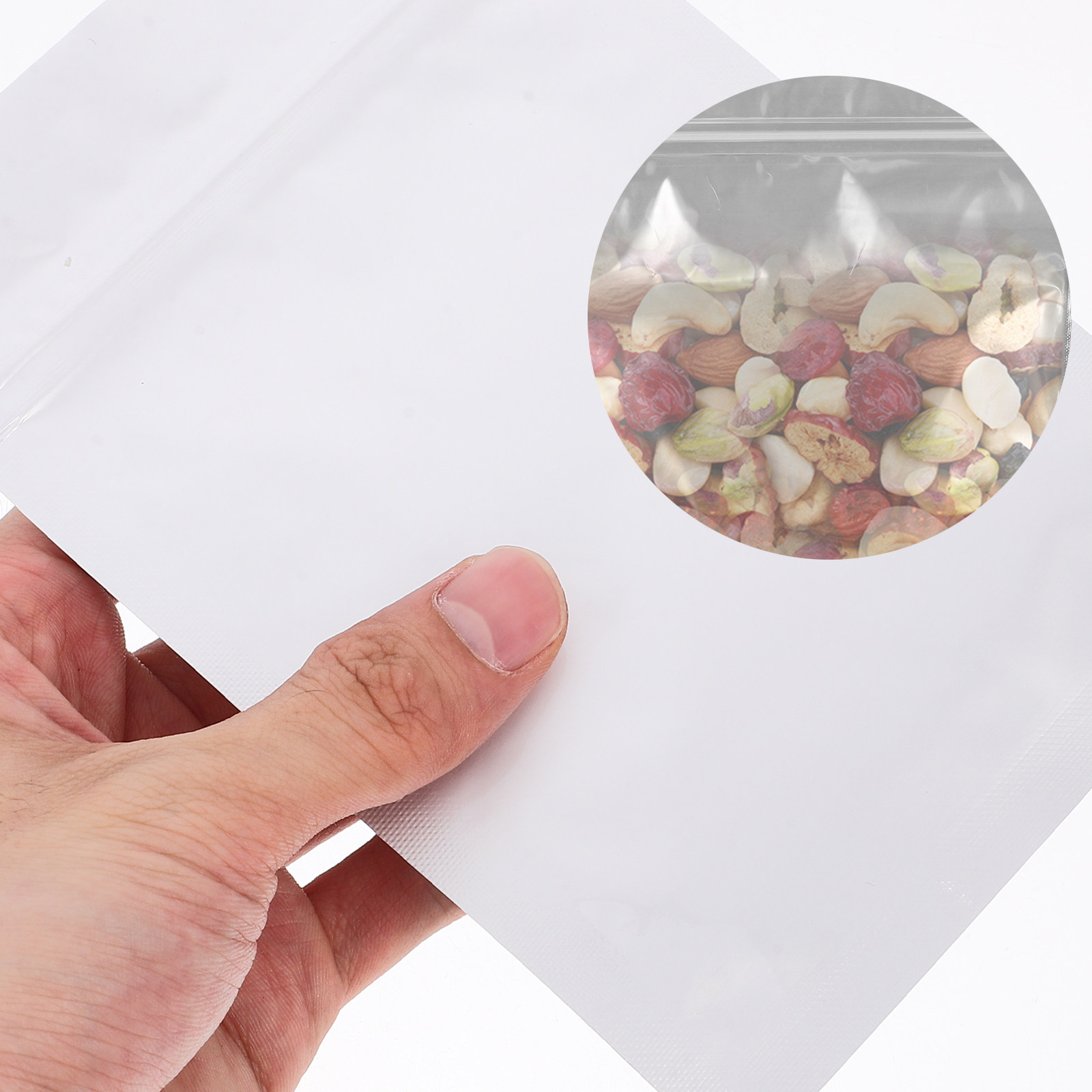 50Pcs Airtight Resealable Bags - Snacks Food In Us ulasan dan harga