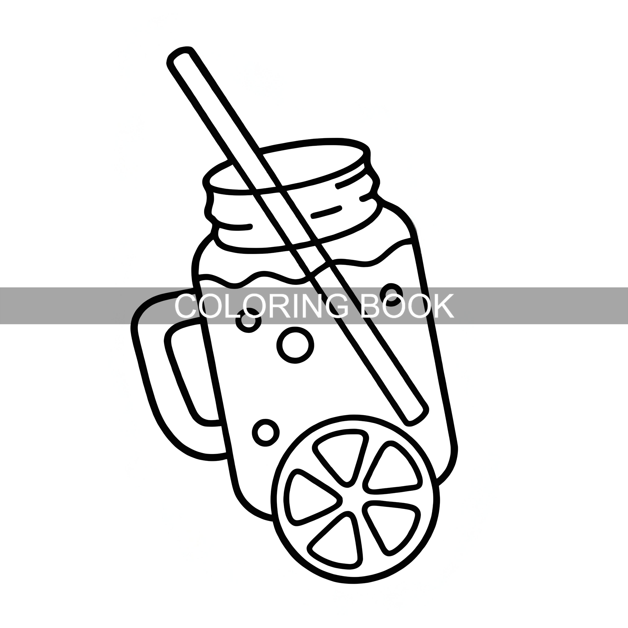 Delicious Treats Coloring Book - Food Snacks Pictures ulasan dan harga