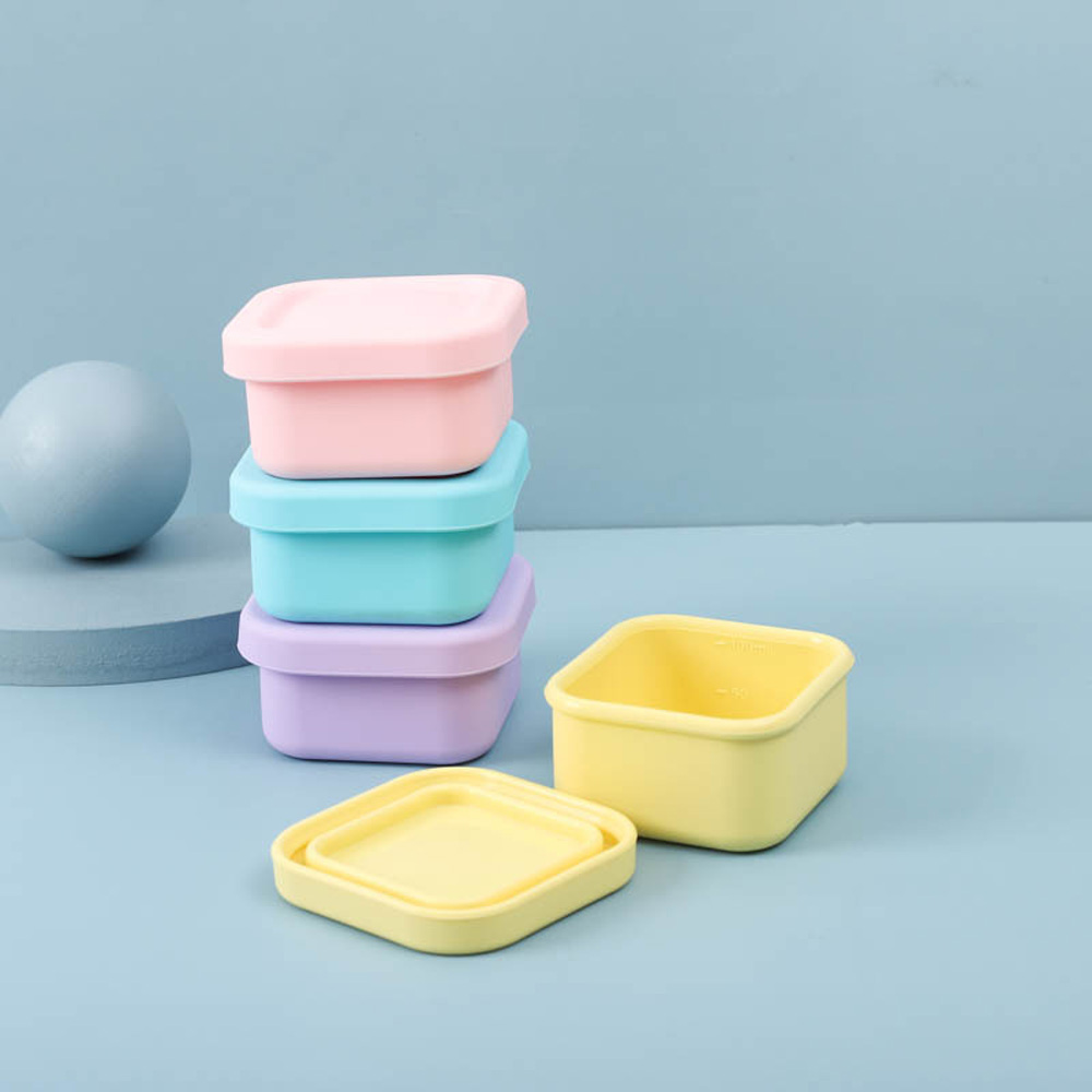 Sealed Silicone Lunch Box for  - Food Snacks For Kids ulasan dan harga