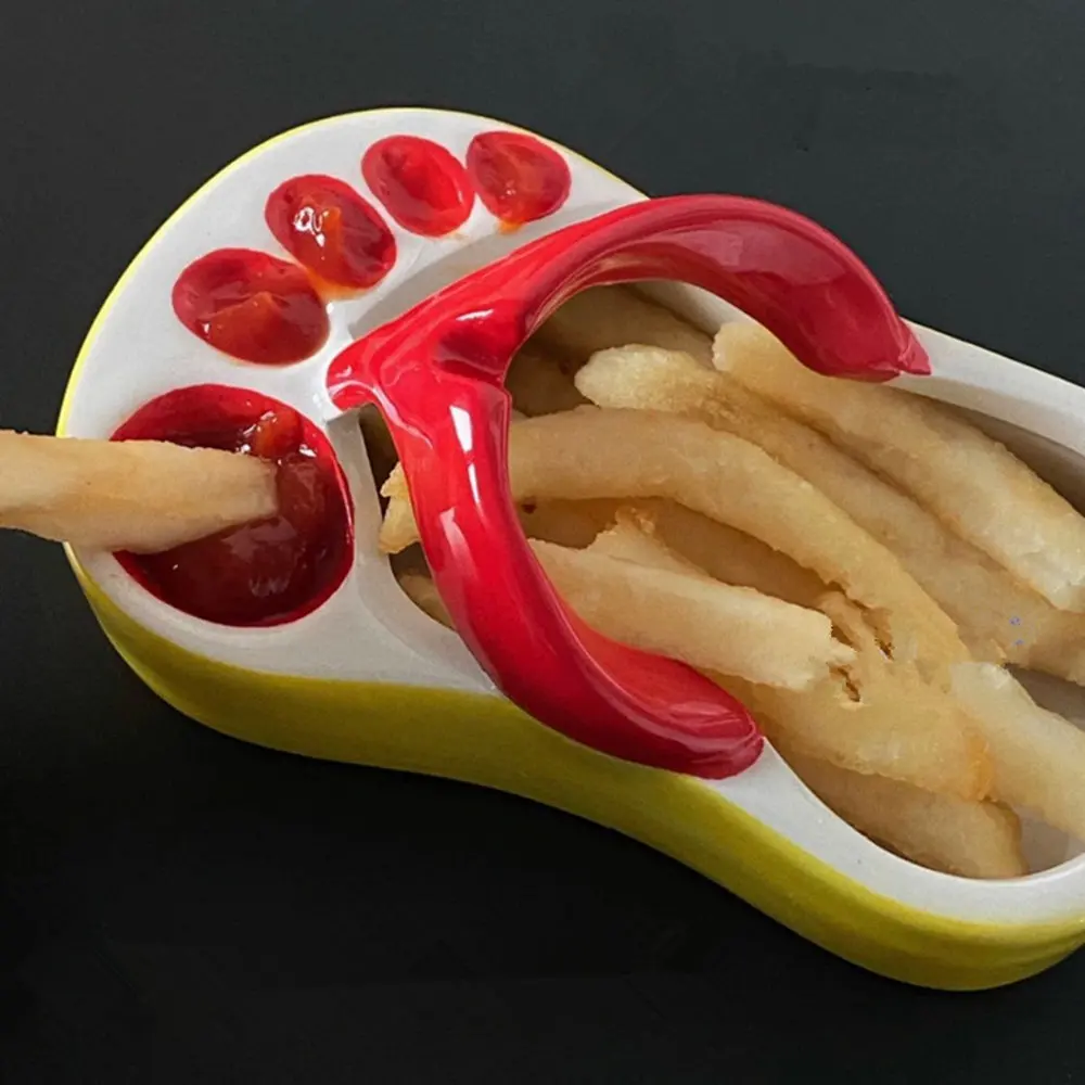 Novel French Fries Plate Creat - Food Snacks Restaurant ulasan dan harga