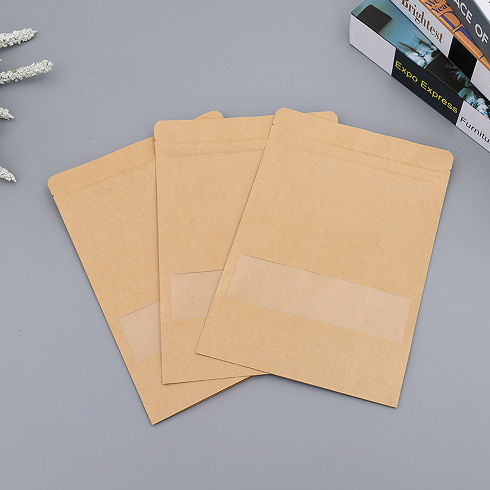 50Pcs Food Storage Kraft Paper - Snacks Food In Us ulasan dan harga