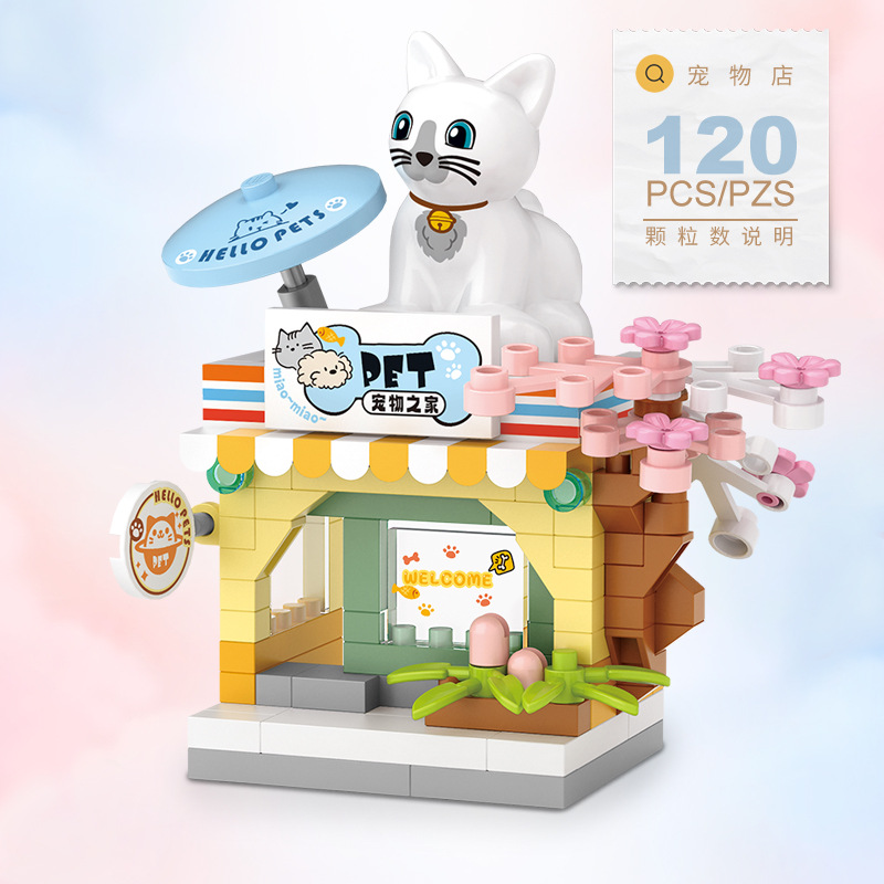 Food Shop Street Series - Mini - Food City Snacks ulasan dan harga
