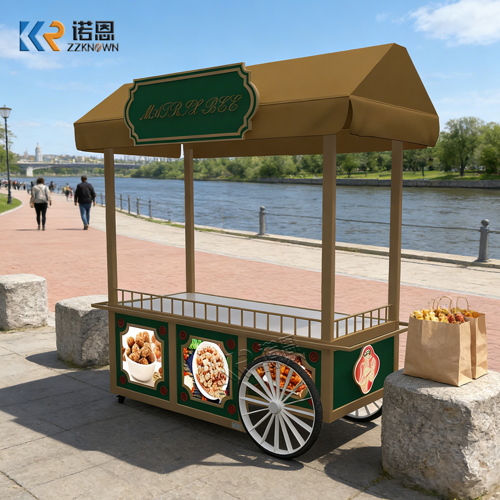 Elegant Portable Food Cart Mod - Food City Snacks ulasan dan harga