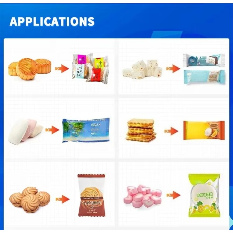 Automatic Pillow Type Packing  - Snacks Food In Us ulasan dan harga