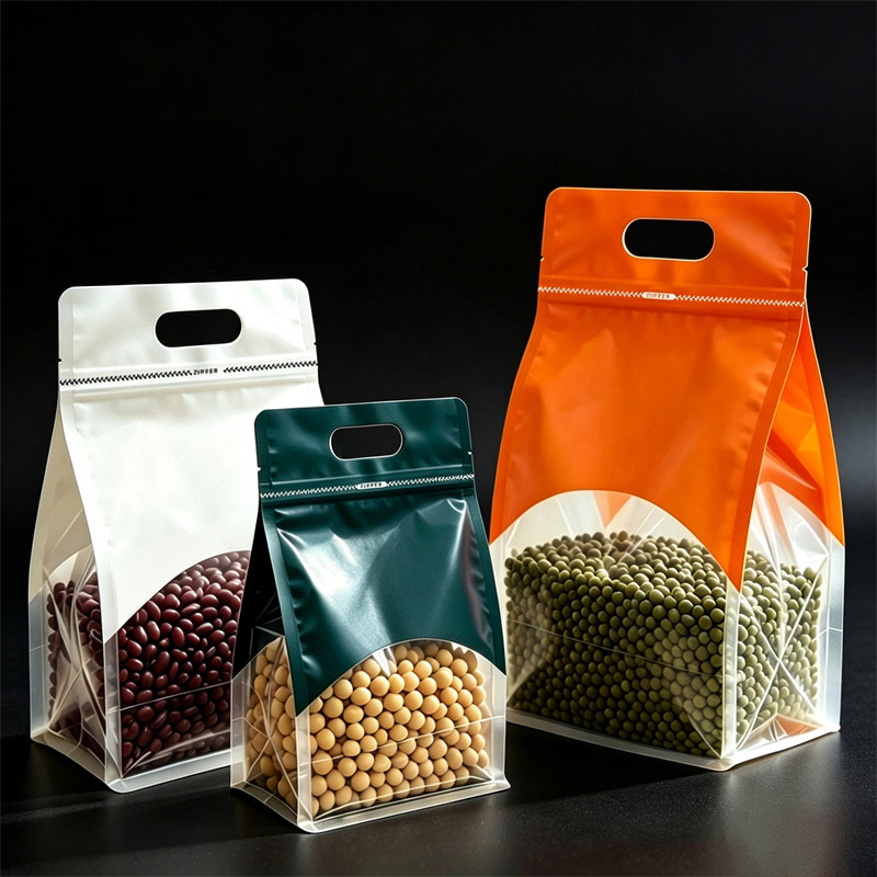 50Pcs Transparent Handheld Sea - Food Snacks Logos ulasan dan harga