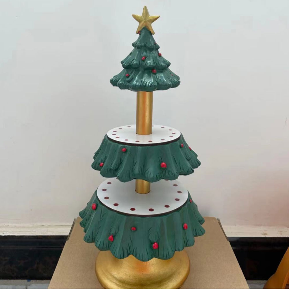 Christmas Tree Dessert Plate N - Food City Snacks ulasan dan harga