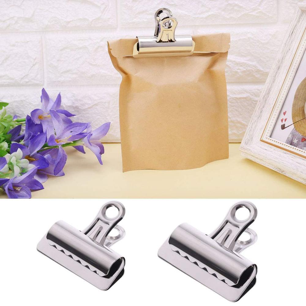 Bulldog Metal Chip Clips Clamp - Food Snacks Pictures ulasan dan harga