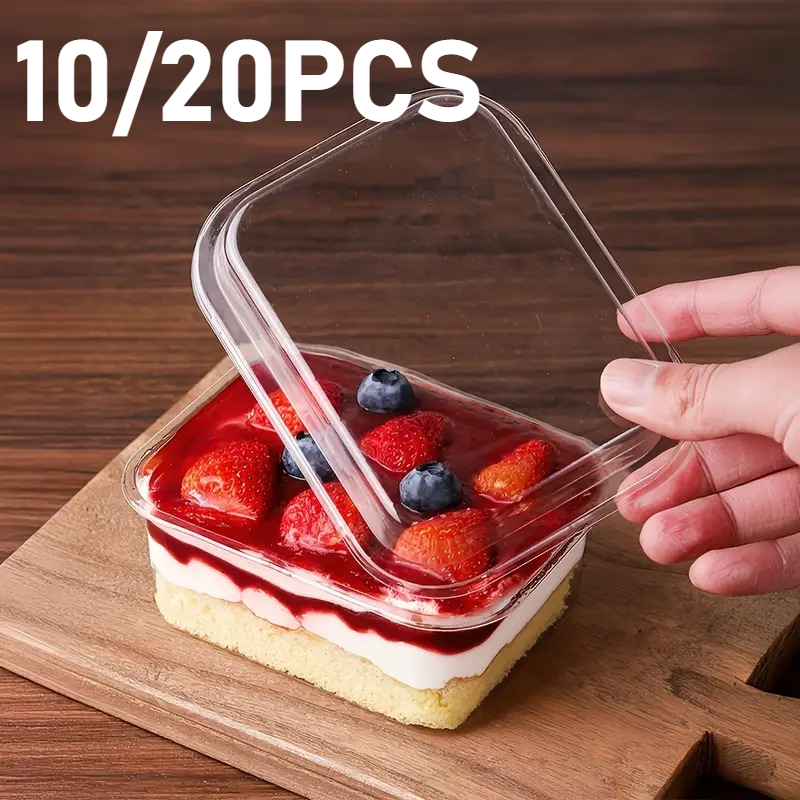 10/20PCS Disposable Square Bag - Food Snacks Packaging ulasan dan harga