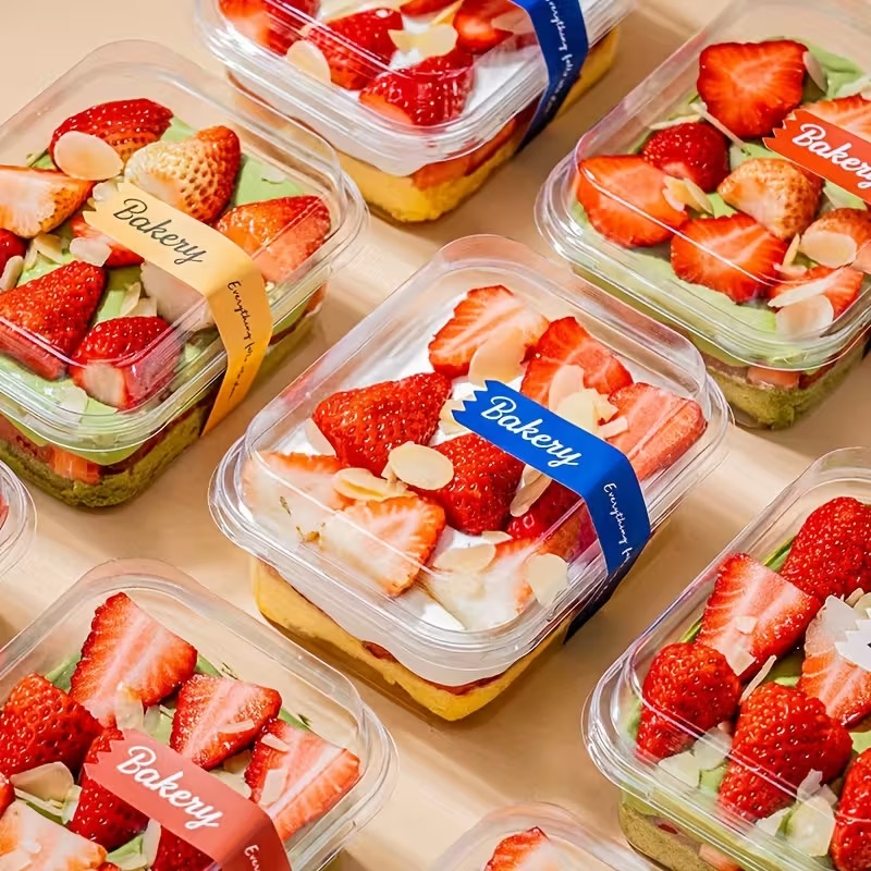 10/20PCS Disposable Square Bag - Food Snacks Packaging ulasan dan harga