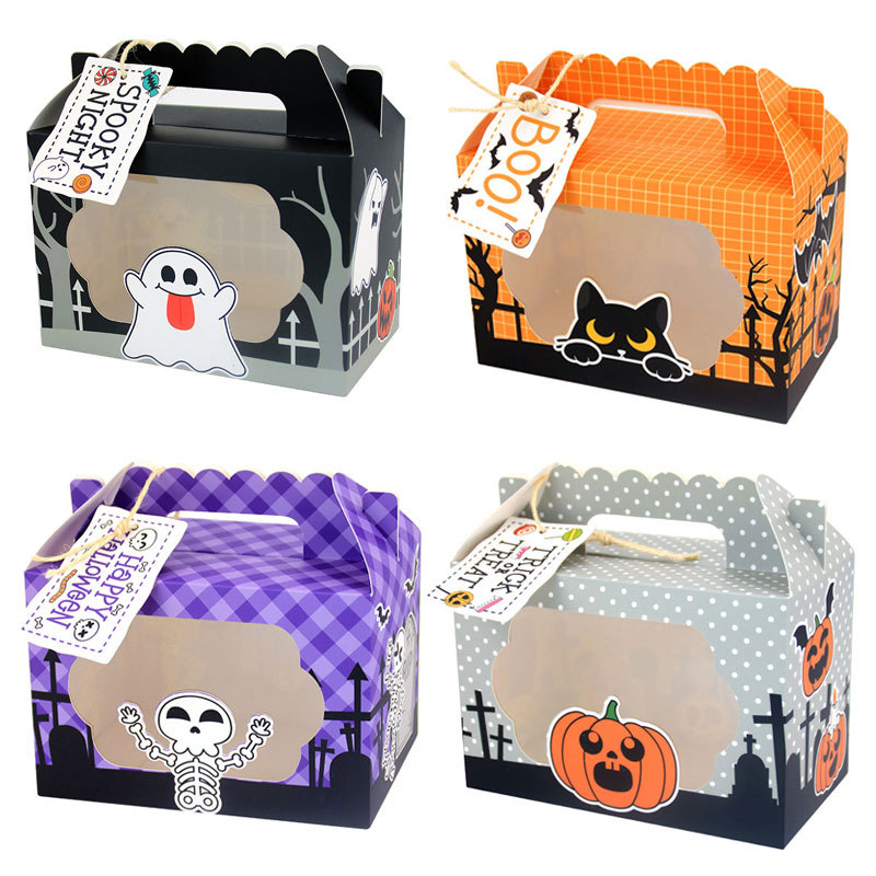 3/6pcs Ghost Pumpkin Cat Candy - Food Snacks For Kids ulasan dan harga