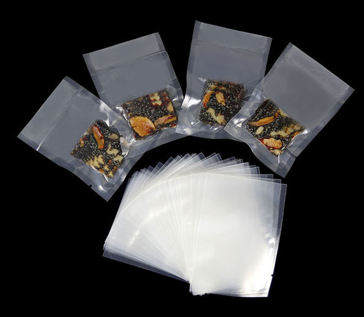 100PCS Open Top Clear Vacuum P - Food Snacks Logos ulasan dan harga