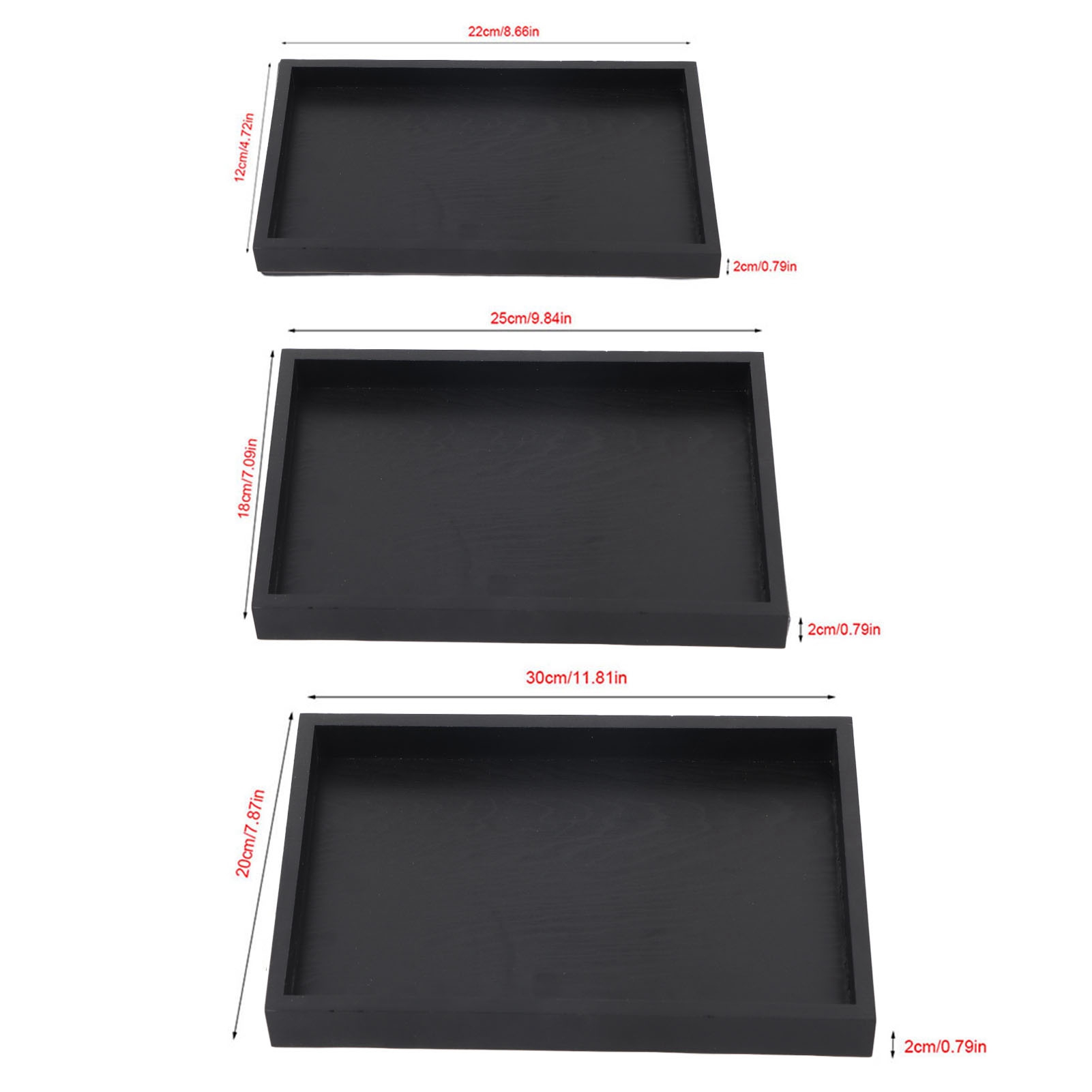 Rectangle Shape  Wood Tea Coff - Food Snacks Restaurant ulasan dan harga