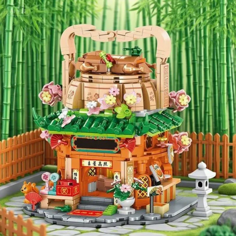 New Food Shops Building Blocks - Food City Snacks ulasan dan harga