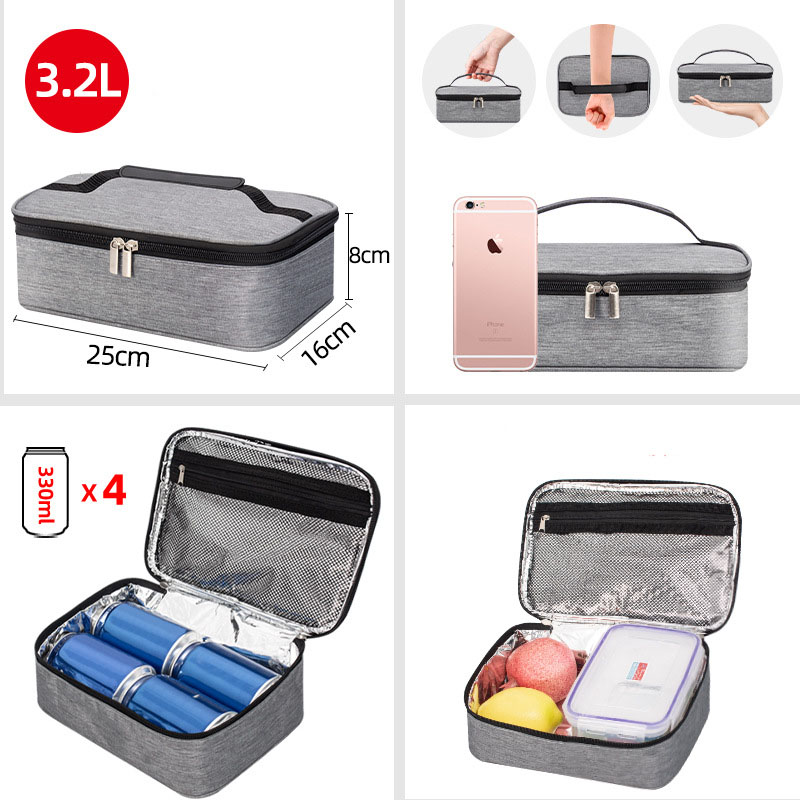 Portable Thermal Insulated Sma - Food Snacks For Kids ulasan dan harga