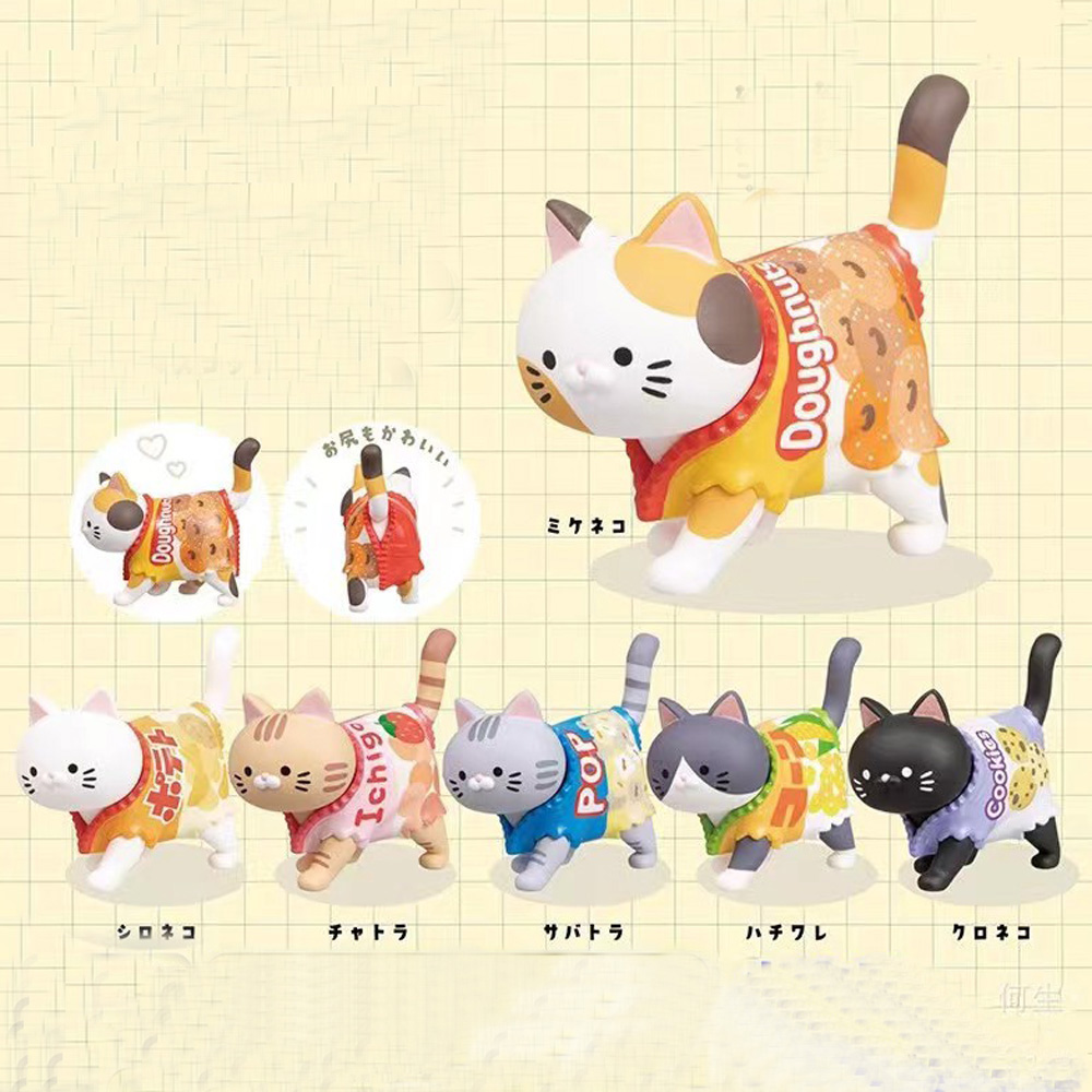 Cat Themed Blind Box Candy Pac - Food Snacks Packaging ulasan dan harga