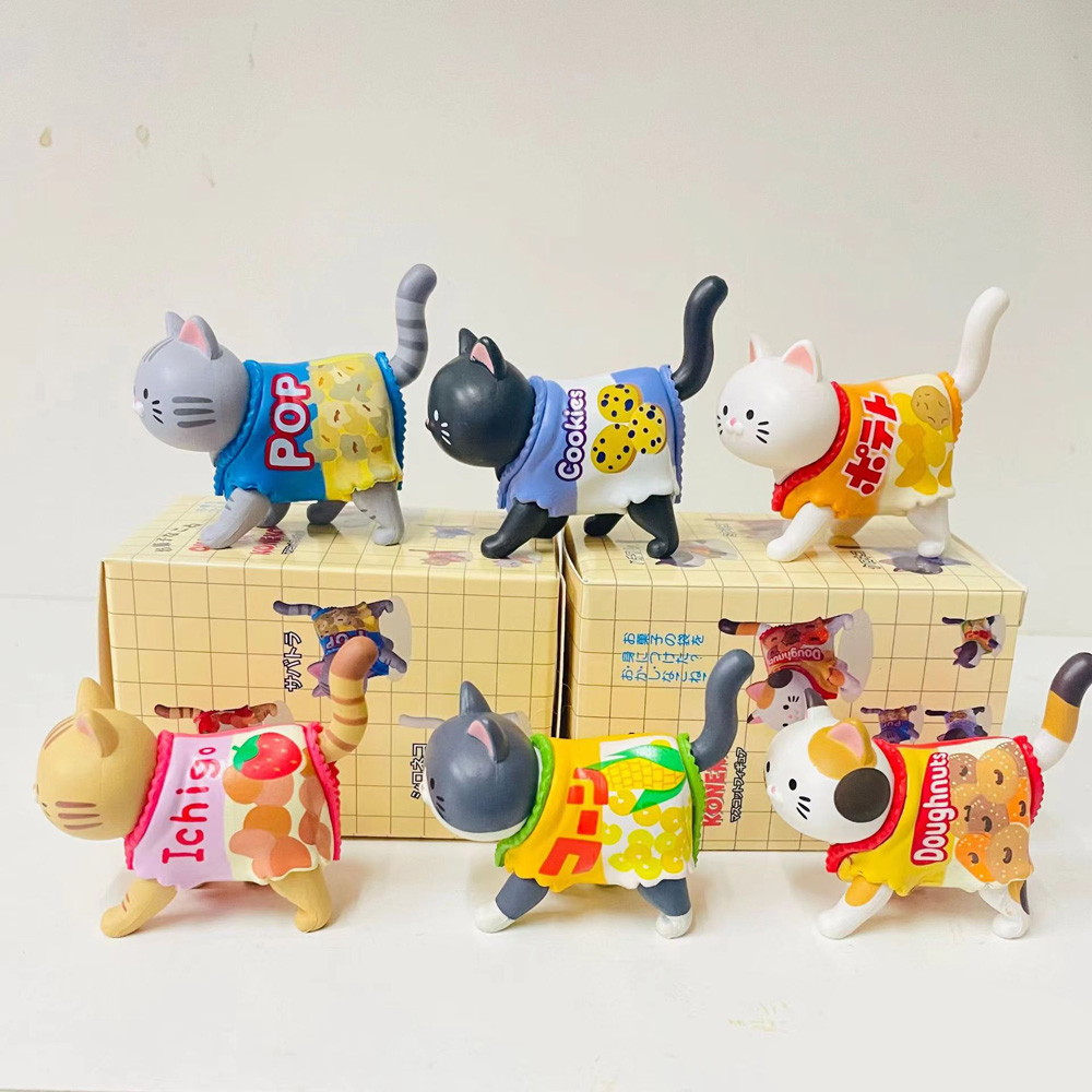 Cat Themed Blind Box Candy Pac - Food Snacks Packaging ulasan dan harga