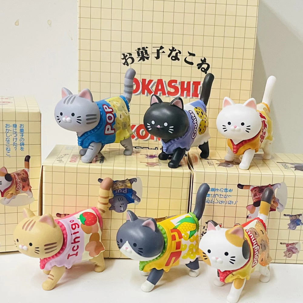 Cat Themed Blind Box Candy Pac - Food Snacks Packaging ulasan dan harga