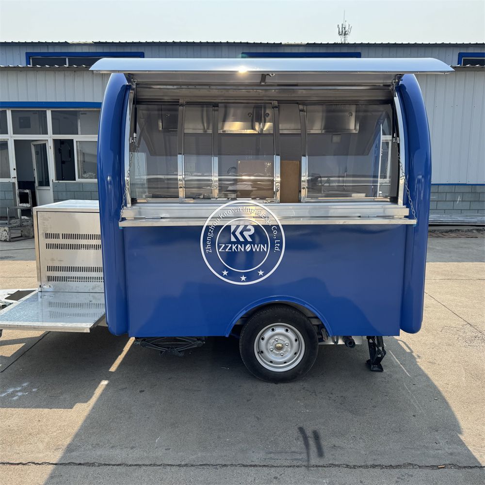 Outdoor Mobile Bar Trailer Tru - Street Food Snacks ulasan dan harga
