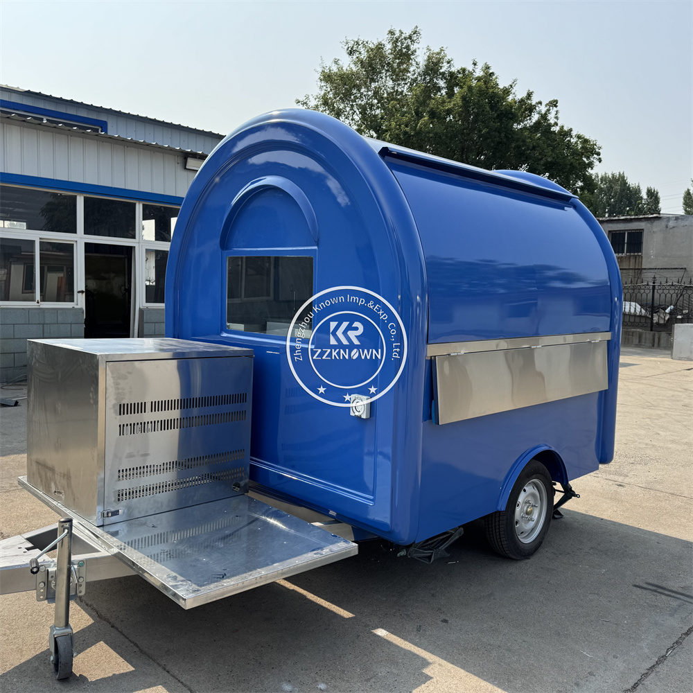 Outdoor Mobile Bar Trailer Tru - Street Food Snacks ulasan dan harga