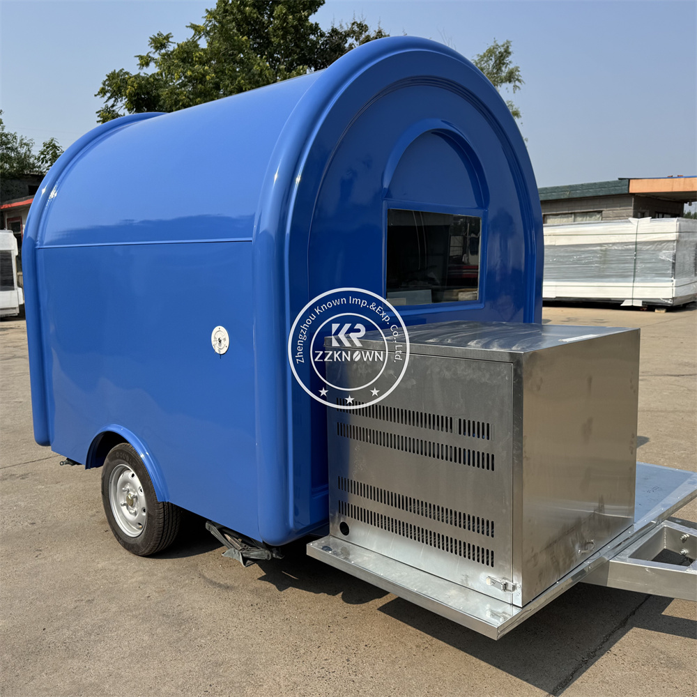 Outdoor Mobile Bar Trailer Tru - Street Food Snacks ulasan dan harga