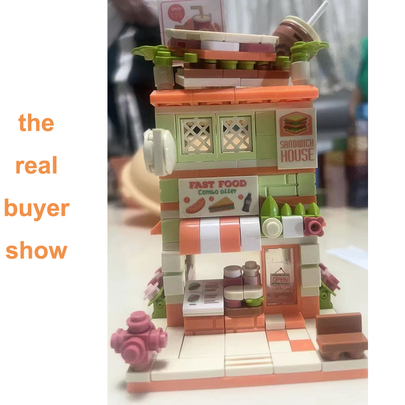 Creative Snack Bar Bricks Mode - Food City Snacks ulasan dan harga